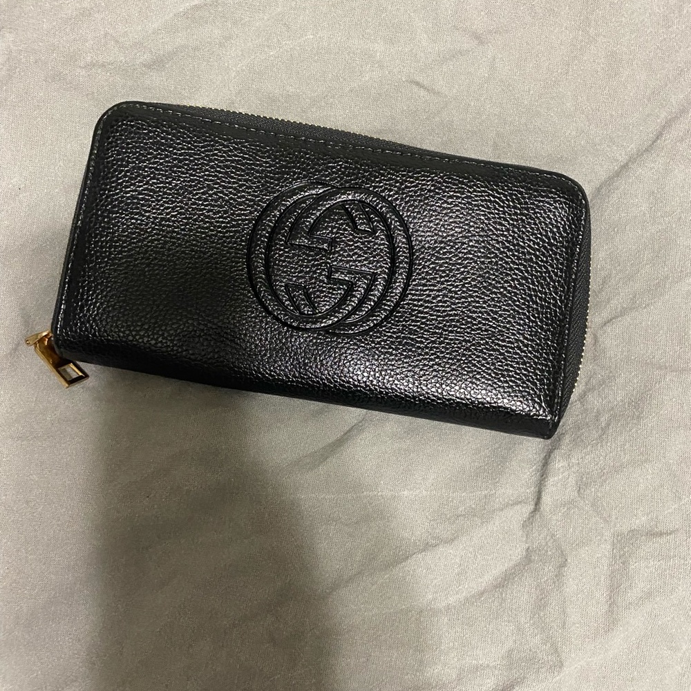 Elegant Black Leather Wallet
